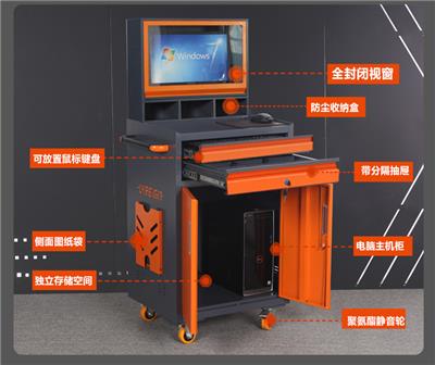 瑞格车间工业电脑PC柜是为了工业电脑而设计的柜子