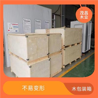 广东实木包装箱价格 能够保持箱内货物的稳定性 不易变形