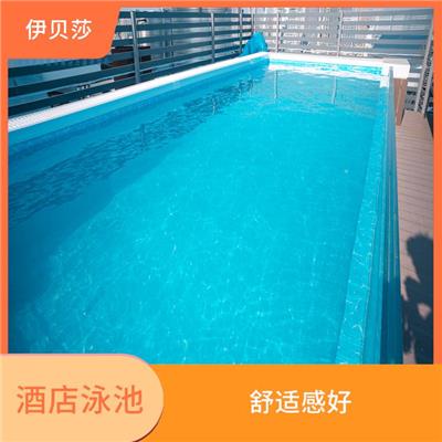 酒店游泳池造价 节能效率高 机组直接加热泳池水