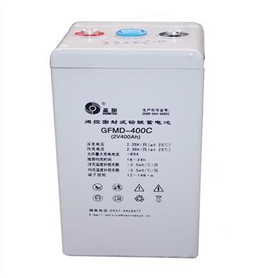圣阳蓄电池GFMD-400C 2V400AH阀控式免维护蓄电瓶 UPS电源**