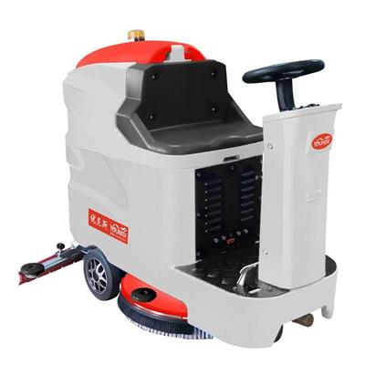 优尼斯U560单刷工业级驾驶式洗地机，全自动电动拖地车