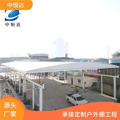 武汉工厂供应移动电动雨蓬 活动仓库帐篷