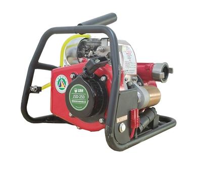 便携泵-JSD-250泵组由三级离心水泵与二冲程风冷汽油发动机组成
