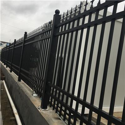 小区锌钢护栏 户外隔离围墙防护栏 厂家定制铁艺护栏 别墅庭院栅栏