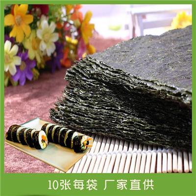 默农寿司海苔10张手卷寿司用紫菜包饭海苔了厂家销售
