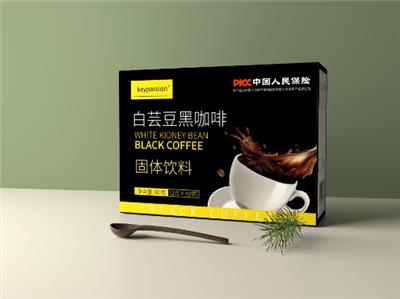白芸豆黑咖啡固体饮料实力工厂代加工免费设计代餐浓香速溶