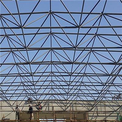 网架钢结构家制作加工安装厂屋面钢构施工不易损坏韧性好