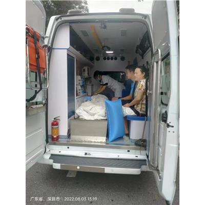 北京石景山跨省救护车 可以提供预约式的服务