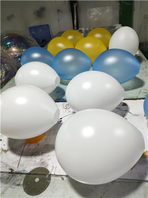 亚克力 彩色气球灯罩异形定制户外发光装饰