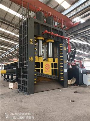 泸州圣博提供Q91-400系列自动化废钢龙门剪切机