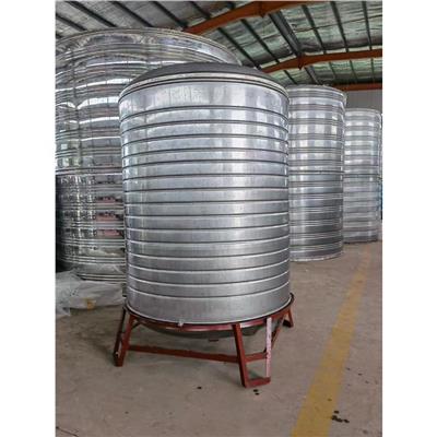不锈钢圆形保温水箱批发 0.5吨热水储水箱