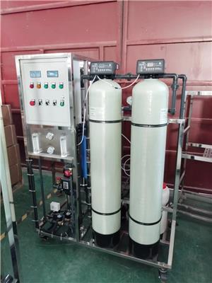 匠奥热水开水蒸汽锅炉配套0.5吨RO反渗透水处理净水设备含预处理