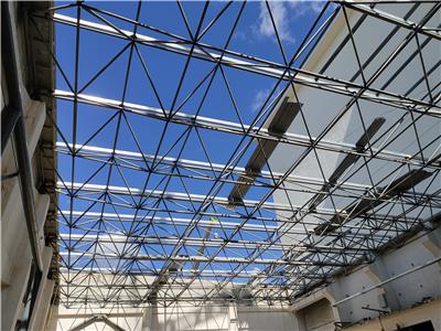 山东金属网架结构加工设计 **长跨度 专业承接钢结构网架工程