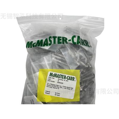 美国进口McMaster-Carr9285628 18-8不锈钢薄型内六角螺钉带六角驱动器， M6 x 1 mm螺纹， 35 mm 长