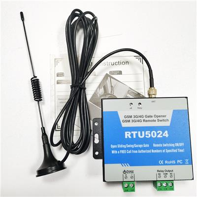 RTU5024 2G开门机控制器开门器远程门禁控制器新版GSM零话费