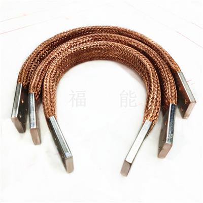 多层多股镀锡铜编织线 大平方导电带 铜编制软连接 福能制