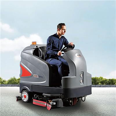 高美S230驾驶式智慧型洗地机大功率大型驾驶式洗地车