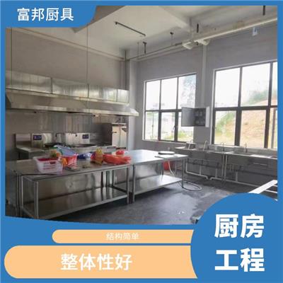 百人饭堂厨房设计 厨房工程公司 厂房降温环保空调