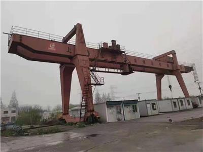 华汇出售16吨跨度23米MHS货场双主梁地行3吨跨度4米简易龙门架