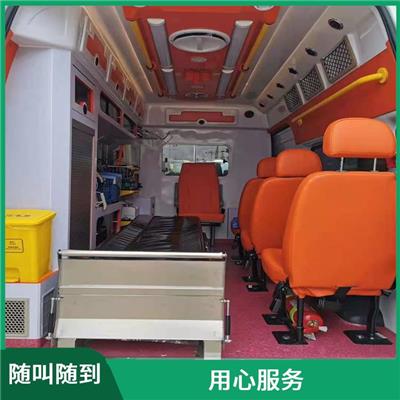 私人急救车出租 紧急服务 租赁流程简单