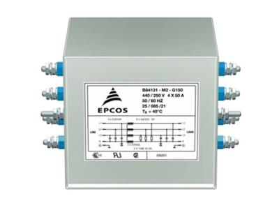 EPCOS 三相EMC滤波器B84131M0001G135