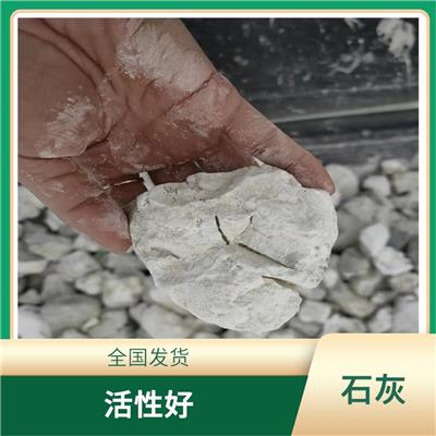 浙江省氧化钙厂 活性度高 可塑性好