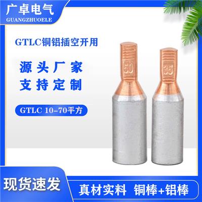 厂家直销各种铜铝插针 接线鼻子 GTLC10/16光伏接线端子
