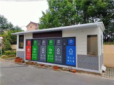 赣州垃圾房厂家定制小区生活垃圾房 垃圾房分类屋 按钮开门厂家定做