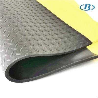 防滑橡胶板PVC地垫减震绝缘加厚橡胶板地垫