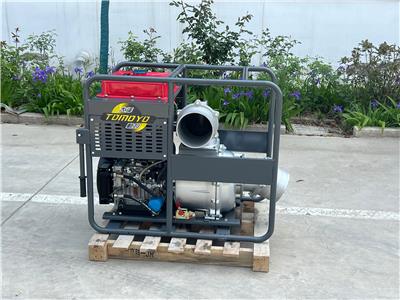 框架移动8寸柴油机水泵 8寸柴油水泵 大泽动力TO80EW