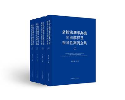 2024新版公检法刑事办案**解释及指导性案例全集1-4卷