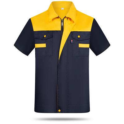 工厂工人劳保工作服定制