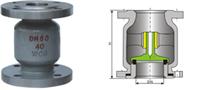 供应H42N立式止回阀
