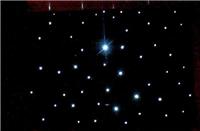 星空幕布有LED灯控制器信号线做的背景幕布 hyd 北京昊远达幕布厂家