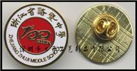 供应诸暨中学校徽，大量定做各种院校校徽，学校徽章定做厂家，订购校徽