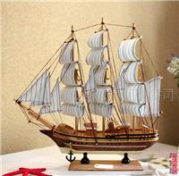 厂家 帆船批发木制工艺品|手工木制工艺品|雕刻木制工艺品FD523