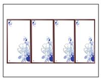 碳晶电暖画之兰花美观、节能、环保、升温速度快、易于安装