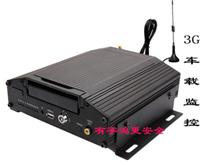 3G车载硬盘录像机 车载监控DVR 4路 带GPS定位 支持固态硬盘