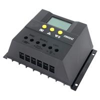 太阳能控制器LCD显示CM6024-60A-12V24V家用太阳能充电控制器