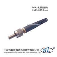 SMA905光纤连接器不锈钢插芯孔径可定制 128-2000um）