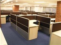 厂家现货批发4人6人屏风隔断办公桌 简约时尚板式办公桌 **