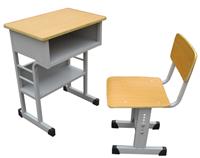 河北新学堂HX-K030可调节高度课桌椅教学设备厂家直销