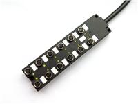 KYF8J3Z-M8*1-M-L0.2M针型M8面板前插座