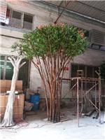 仿真大树假树仿真柳树仿真大型植物装饰酒店大厅布景实木树干订做
