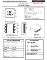 IL07BL2017AAE 2010-2025MHz 贴片隔离器 partron