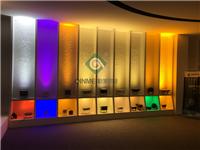 供应大楼外墙立面亮化照明用LED100W七彩变色投射灯