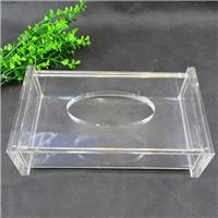 亚克力纸巾收纳盒批量定制直接工厂生产