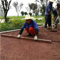 内江市彩色压模混凝土地坪 透水地坪增强剂粘结料 混凝土压花地坪材料