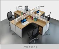 北上广实木员工单桌、四人桌出售