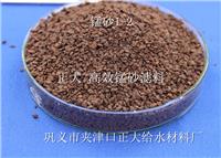 湖北省孝感市锰砂滤料厂家价格信息
